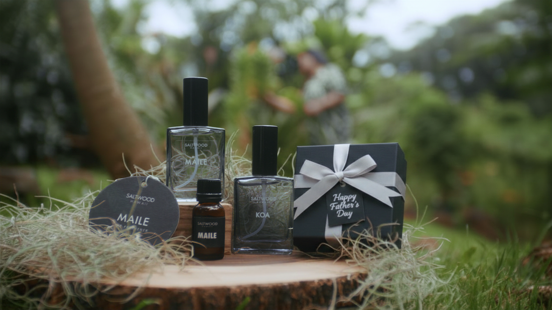 The Best Father's Day Gifts for Dad: Hawai'i-Made Men's Fragrances from Saltwood Hawai'i